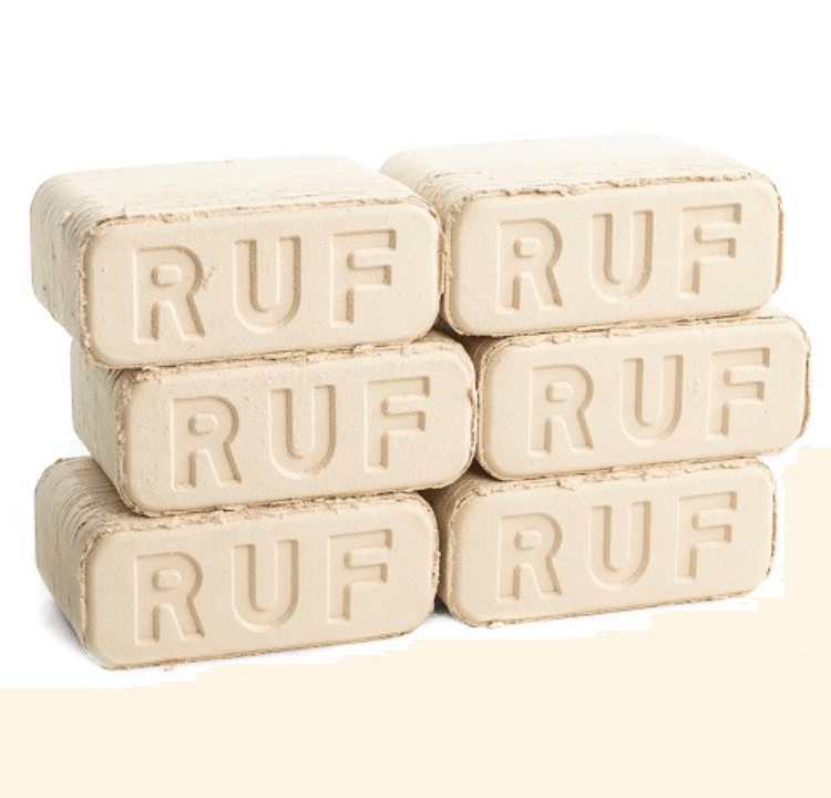 Beukenhout RUF Briketten 48 zakken Haardhout pallet Haardhoutloods.nl